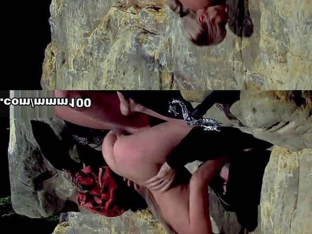 Blonde Natalli di Angelo gets her amazing ass stuffed by Alain Deloin - MMM100