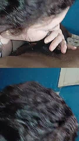 PAWG Busy Work on Her Surprise