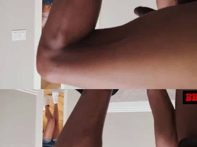Housesitter Supplicates Boss To Fill Her Twat With Ebony Weenie And Cum