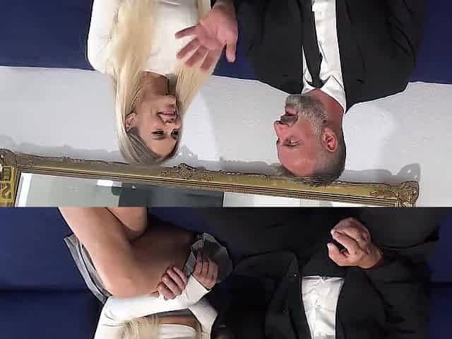 PASCALSSUBSLUTS - Russian Blondie Zlata Shine 1st Time Getting Coarse Sex