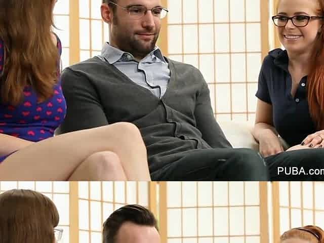 Jay Taylor & Penny Pax bang the fresh French swap student