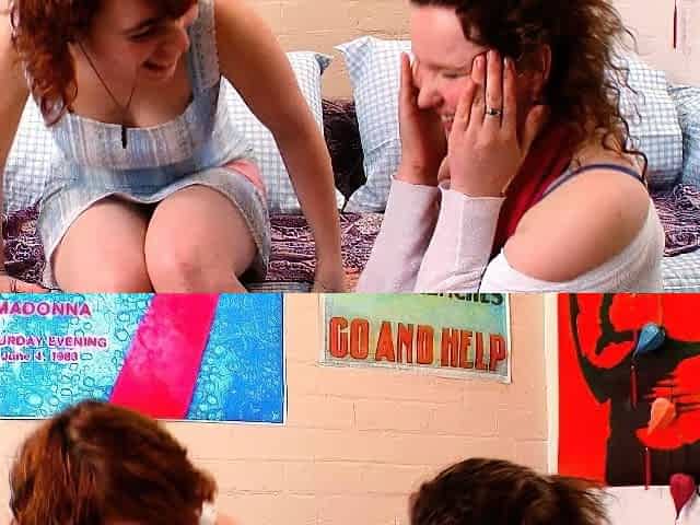 Wild Redhead Teen Lesbians