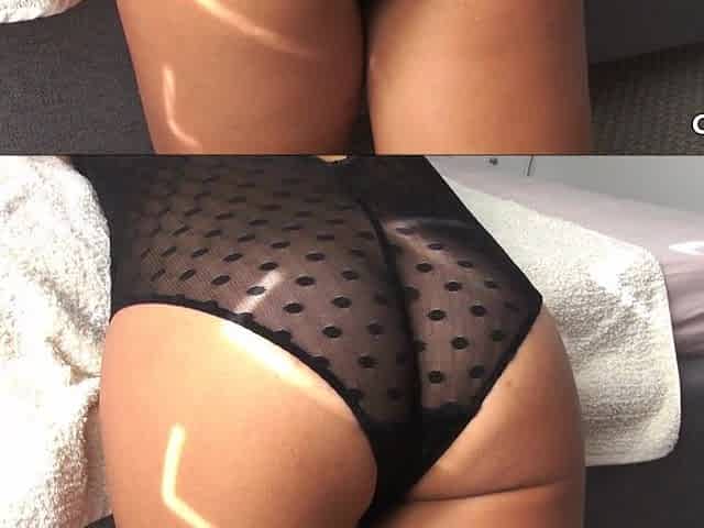 Ejaculation on booty and hawt underware