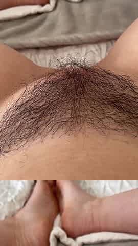 My Hairy Pussy First Time in Over 20 Yrs