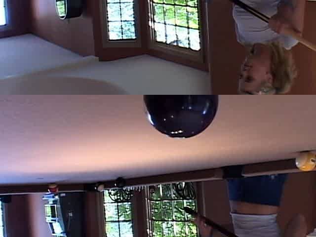 Hot blonde teens going lez