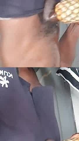 Mb michel12 is back afresh with his naughty stuff ????i SCREWED my pineapple & cum in it, I alt ????