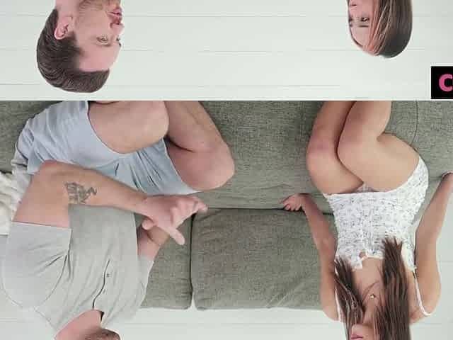 Creampie Guru Floods Petite Spinner's Vagina With Cum