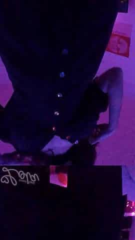 Small teen striptease