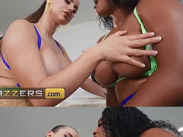 Double Bubble Anal Throuple Jessie Rogers, Ny Ny Lew Brazzers