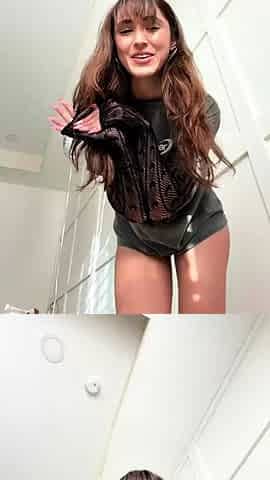 Natalie Roush Hot Shower Seductive Tease Livestream