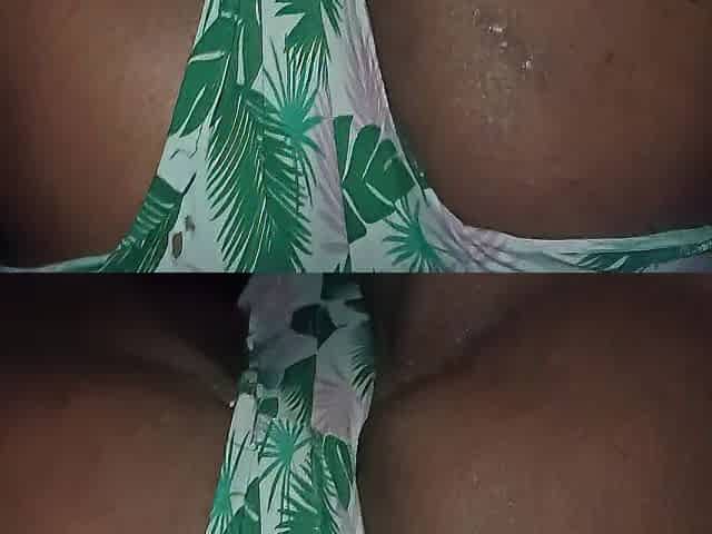 big beautiful woman aged freak clapping that wobbly butt
