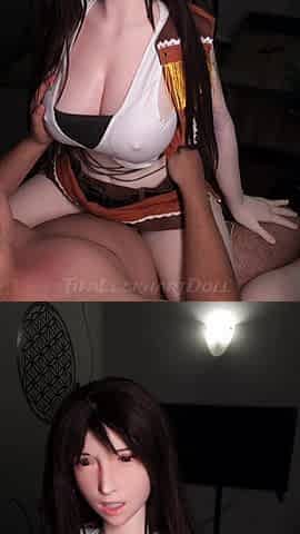 Tifa Rides Lucky Vip Guest Until Creampie