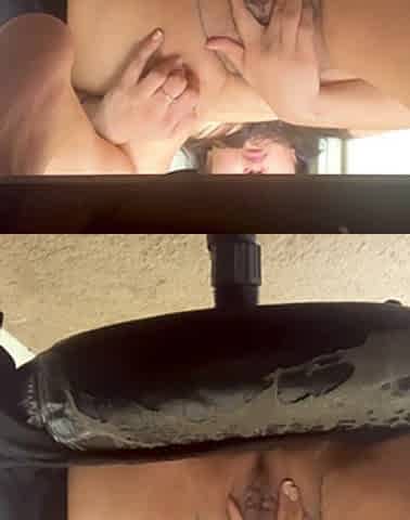 Deesdeepthroat widening thick unshaved kitty for U