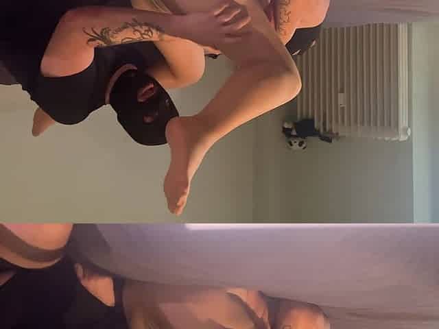 Pantyhose Fetish: Licking Feet and Fucking with Feet in Your Face