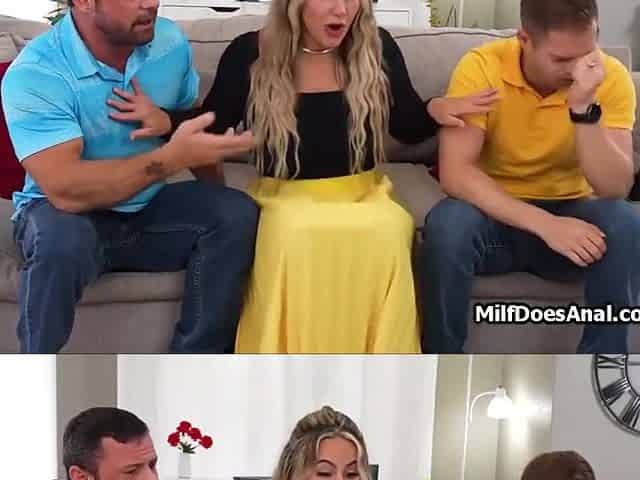 Housewife Opens Her Holes For Double Fuck