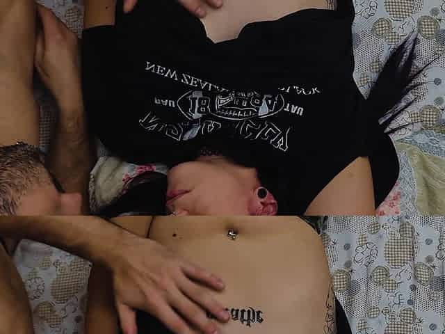 Very Hard Orgasm While Masturbating and Beeing Nipple Played