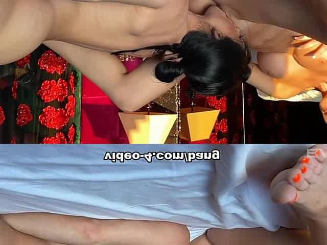 Subil Arch And Diana Gabrovska Use A Vibe During Hot Lesbian Sex