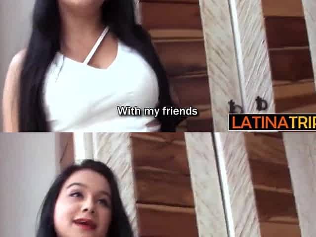 Hawt Latin honey drank massive shlong and enjoyed coarse anal invasion
