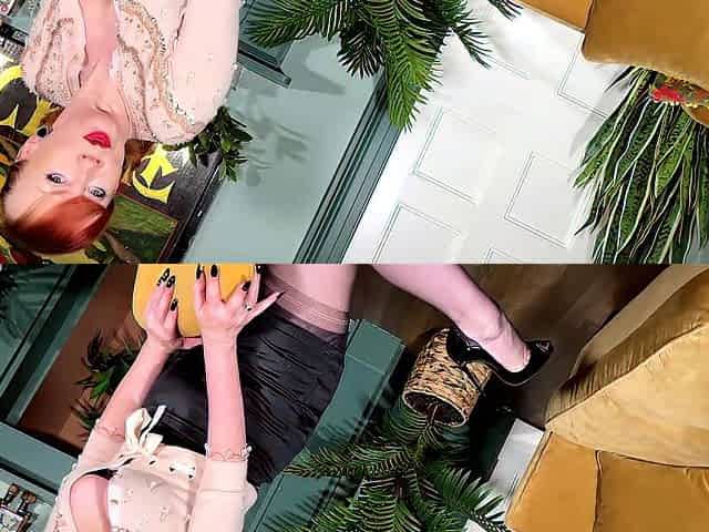 Screaming Panty Clenches Thick Butt With Dissolute Dong