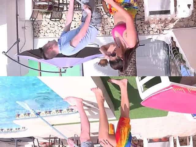 Aunt Judy's XXX - 37yo Hawt British mother I'd like to fuck Eva Johnson Screws the Pool Hunk & gets a Creampie