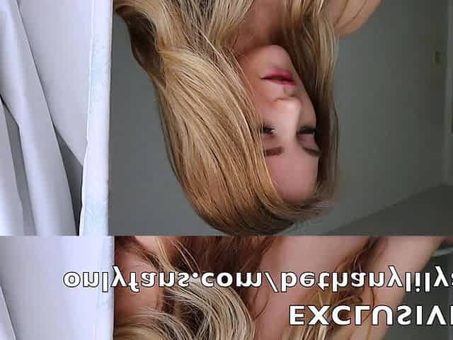 Amateur blond girl with big boobs getting fucked