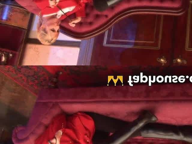 Blond hair lady Babe Gets Cream-Filled Vagina and Bootie