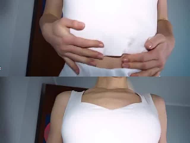 Stepmom Helps Stepson To Cum Quick In Her Panties And Pull Them Up - Sexy Milf