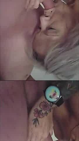 Mature Divorced Woman Agrees to Pay Her Rent with a Slow Blow Job and Fuck.
