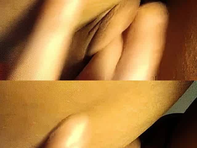 Perverted amateur brunette hottie jerking big cock