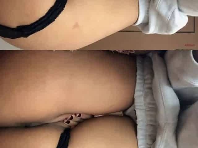 Big-titted teen has a hot, masturbating, orgasmic morning on webcam.