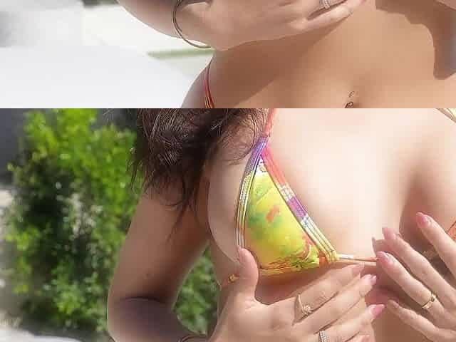 Caught My bffs brother stroking to me by the pool