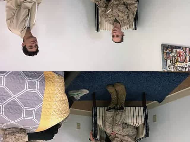 Marine mom fucked by son