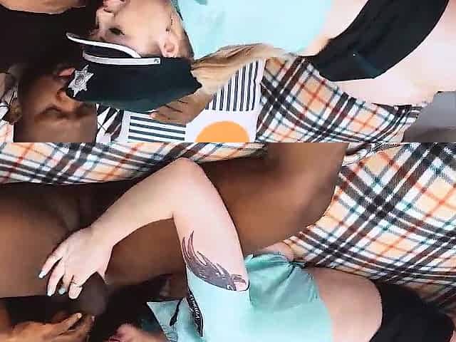 large breasts policewoman unfathomable bbc booty screwed