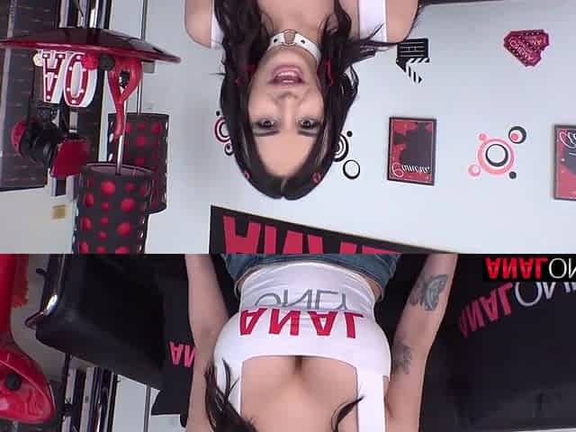 Opening Aviana Violets Ass With Mike Adriano
