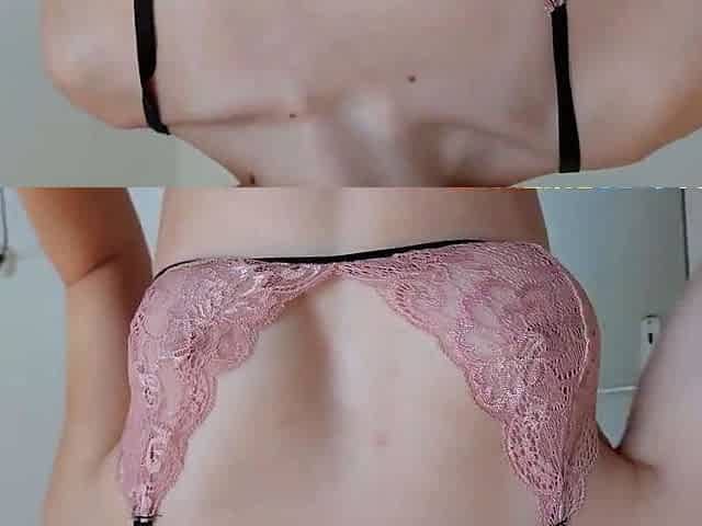 Slapping my wet pussy to orgasm