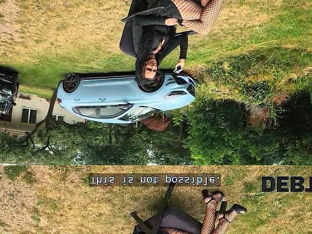 DEBT4k. Watched by having car sex. Sexy sex with Alexa Mouth
