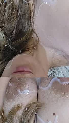 Imagining a bukkake