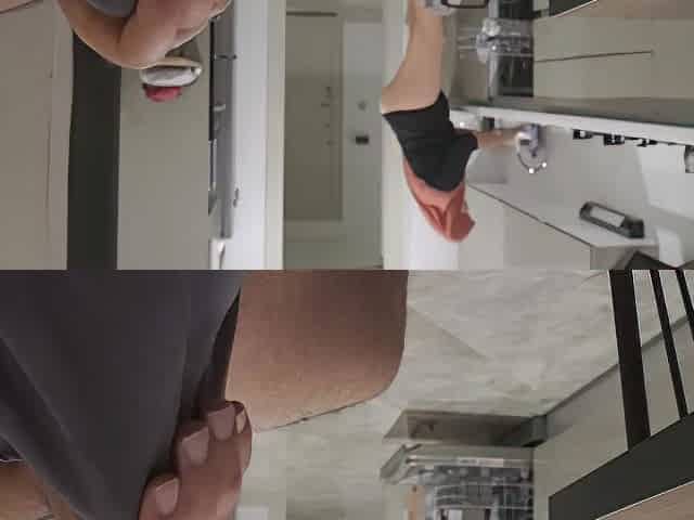 My Big Ass Stepmom Caught Me Jerking Off While Watching Her
