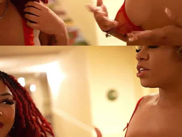 3 Large Butt Hoes Bang Renowned Rapper After This guy Threw 20K On 'em At The Club