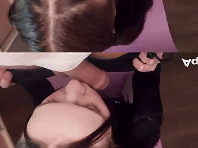 Won a pro football player and made him jizz rigid on my puny brunette super hot step sis's hot body. Made her spunk too with my