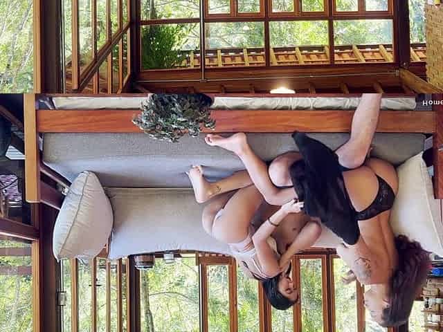 Double Pussy For Lucky Stephan - Scarlett, Amora & Stephan