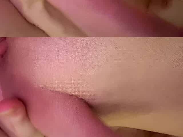 Excited Hotwife Strokes Large Dick