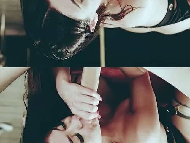 Amateur teen blowjob and cumshot from a guy