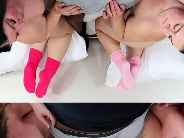 Hot brunette girlfriend POV action