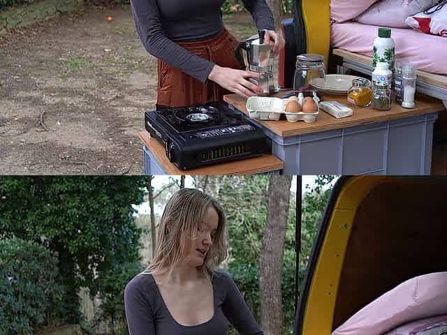 Lonely Beauty Outdoor Camping ASMR