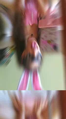 Cute and sexy student, wearing a cute bunny cosplay and masturbation herself in front of the mirror