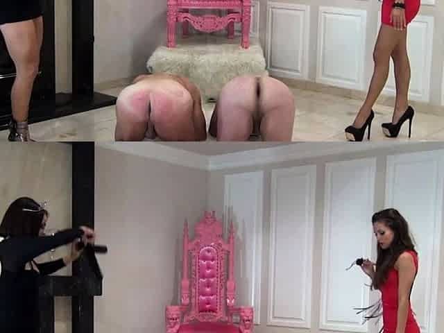 Two tight ass pornstars enjoying in group sex at home
