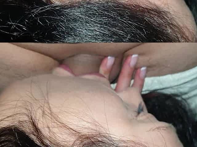 Rosalina Love Sucks My Dick in the Car and Licks the Cum