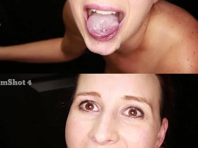 Cum swapping and gloryhole action with hot babes