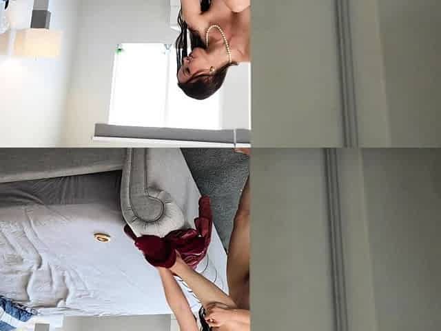Stepmom Alison Rey caught her stepson jerking off